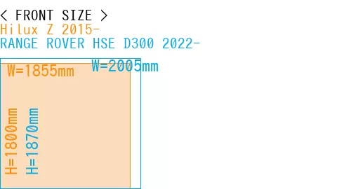 #Hilux Z 2015- + RANGE ROVER HSE D300 2022-
